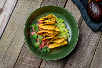 Tuna tar tar with avocado