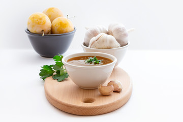 The recipe of Georgian national sauce