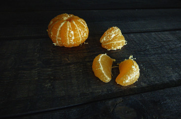tangerines without peel