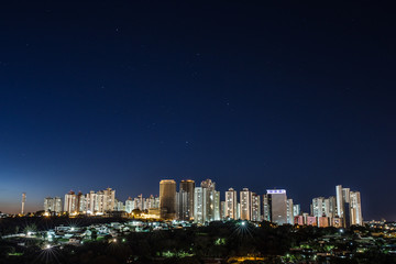 Londrina city at night