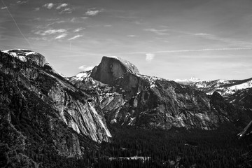 Half Dome in Yosemite National Park, California, USA.