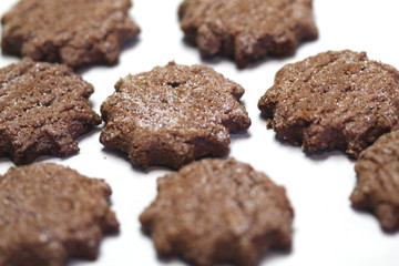 Chocolate Gingerbread cookies
