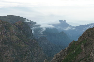 Naklejka premium Pico do Areiro Madeira Portugal