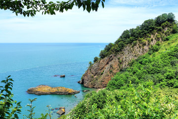 Coastal road of Fatsa - Persembe, Ordu, Turkey