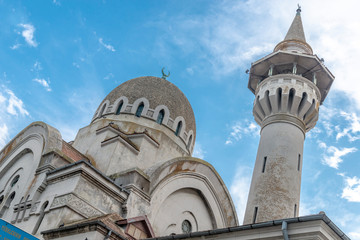 Close-up on the mosque in Constanta (Romania). Now it's a museum.