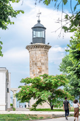 Fototapeta premium Constanta city in Romania, popular place during the summer time.