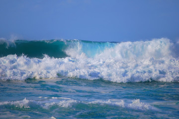 Curl Forming on Wave