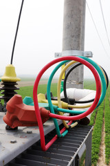 Power equipment outdoors
