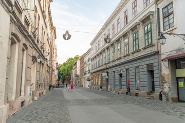 the view on amazing town in Romania - Timisoara