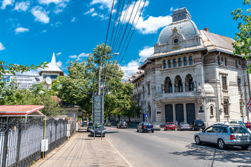 typical town in Romania - Ploiesti