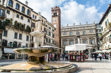 Naklejka premium st peters square in rome italy
