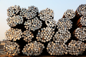 Cross section of steel bar