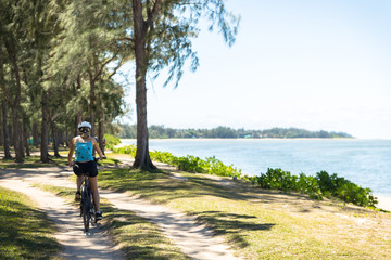 cycling coast, mauritius, africa