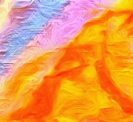 High resolution abstract meditative background. Colorful psychedelic watercolor texture. Flowing neon bright colors graphic pattern.