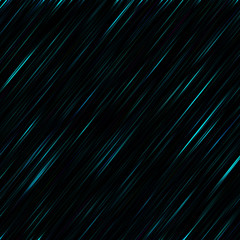 Fototapeta premium Black background shiny lines stripes color effect blue