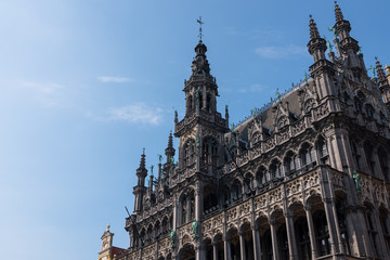 Fototapeta na wymiar Grand palace of Brussels