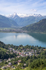 lake reflections austria