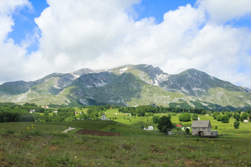 Fototapeta na wymiar mountains in montenegro