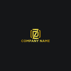 Luxury Letter DZ Logo Template