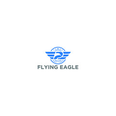 Flying Eagle Logo Template