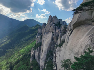 Big rocks at Seoraksan National Park, South Korea