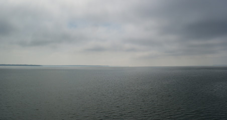 Fototapeta premium Panoramic view of a dam