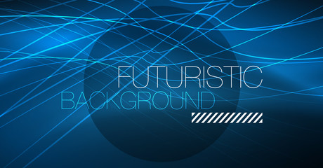 Neon glowing magic background, neon banner, night sky wallpaper. Magic light effect. Christmas abstract pattern.