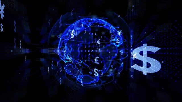 Financial technology concept. Fintech. Fin Tech.