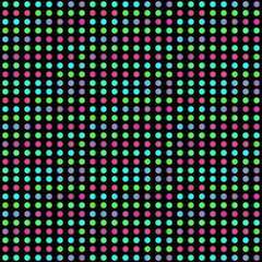 Obraz premium Seamless abstract pattern background with a variety of colored circles.