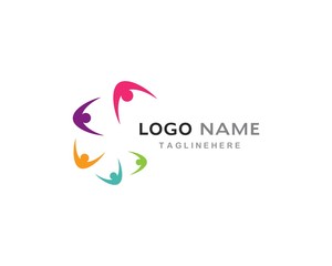 community care Logo template