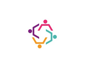 community care Logo template