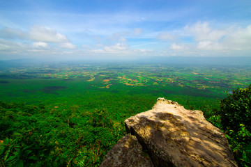 Pha Hua Nak located at Phu Laen Kha National Park Chaiyaphum THAILAND