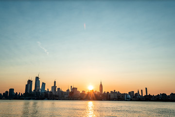 Fototapeta na wymiar NYC Skyline X