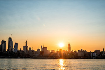 Fototapeta na wymiar NYC Skyline construction