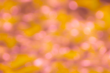 abstract orange bokeh background