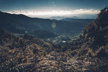 Mountain view Daytime countryside Tourist