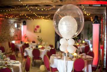 Déco de table de mariage
