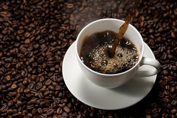 コーヒーを入れる