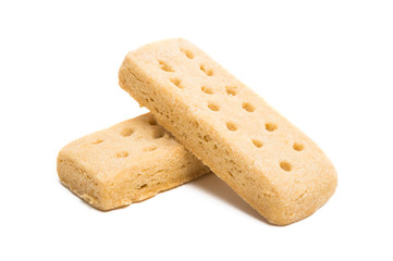 butter cookies isolated