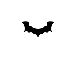 Bat icon for web. Isolated on white background. - Vector