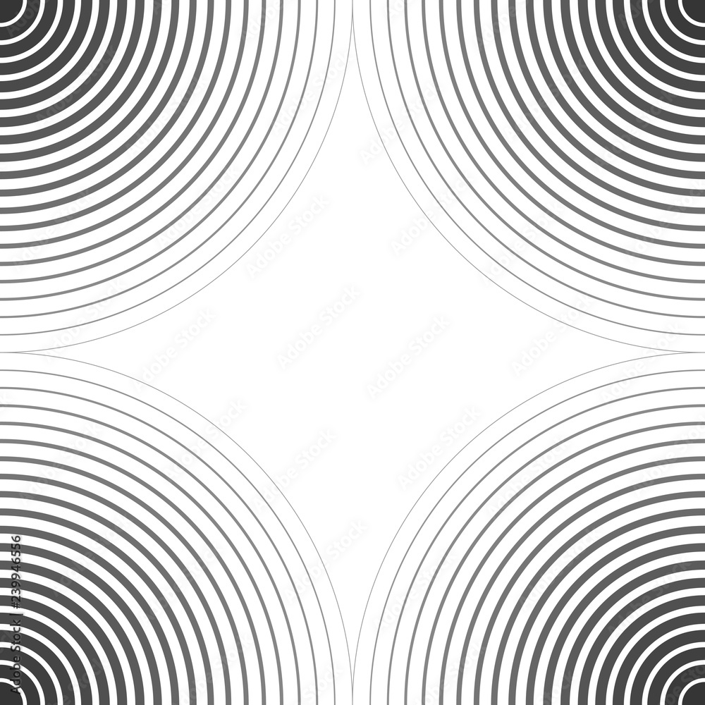 Poster background template for poster, the circles on the water sight, vector wavy pattern curved slanting,