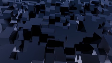 abstract cubes background