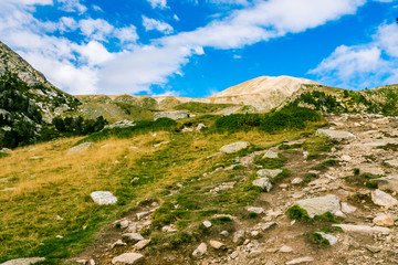 Beautiful hiking mornig day.