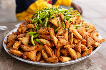 Small sized Vegetable Samosas