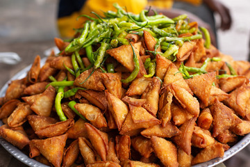 Small sized Vegetable Samosas