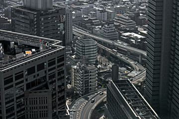 Urban landscape of Tokyo Shinjuku