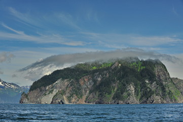 Fototapeta premium Alaska's charming landscapes.