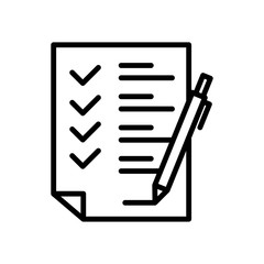 Check list vector icon