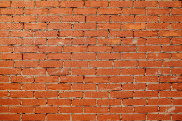 Obraz premium Grunge red brick wall background