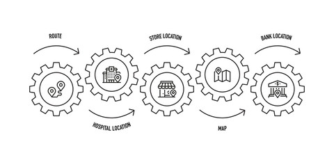 NAVIGATION LINE ICON